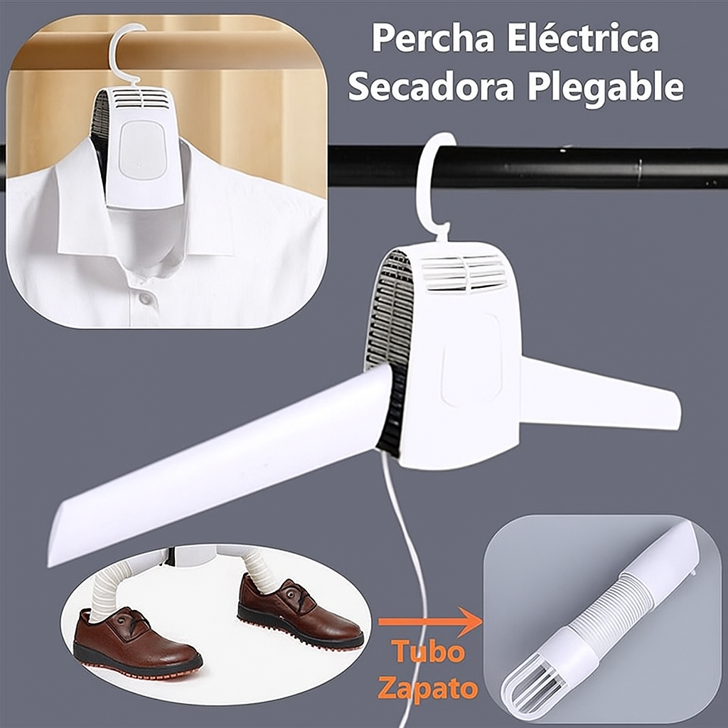 Secador de ropa eléctrico portátil